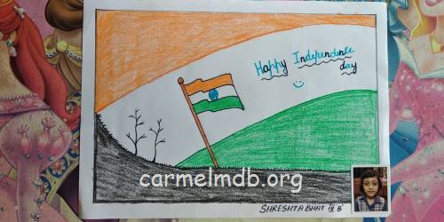 Independence day painting – India NCC
